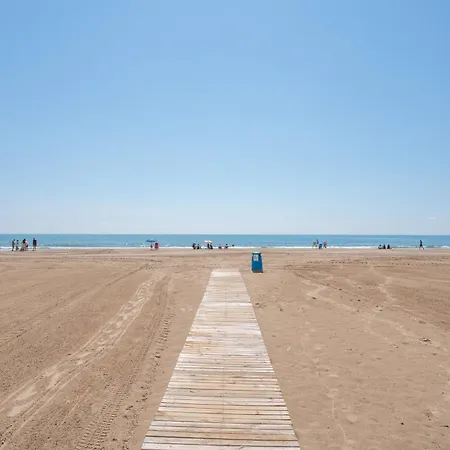 Atico En Playa Apartmán Cullera